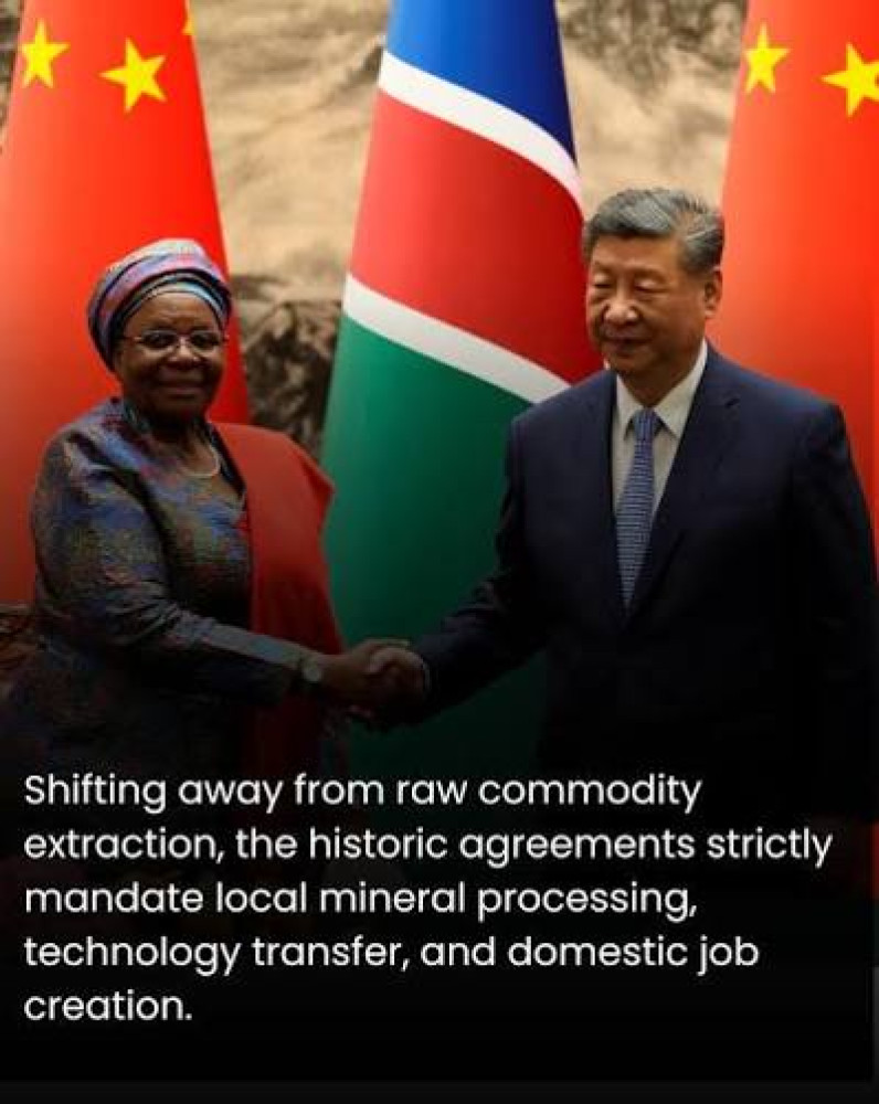 China Targets Namibia’s Oil, Uranium, Lithium in Fresh Strategic Move