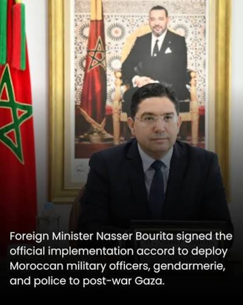 Morocco Formalises Gaza  Deployment as Security Stabilisation Strategy