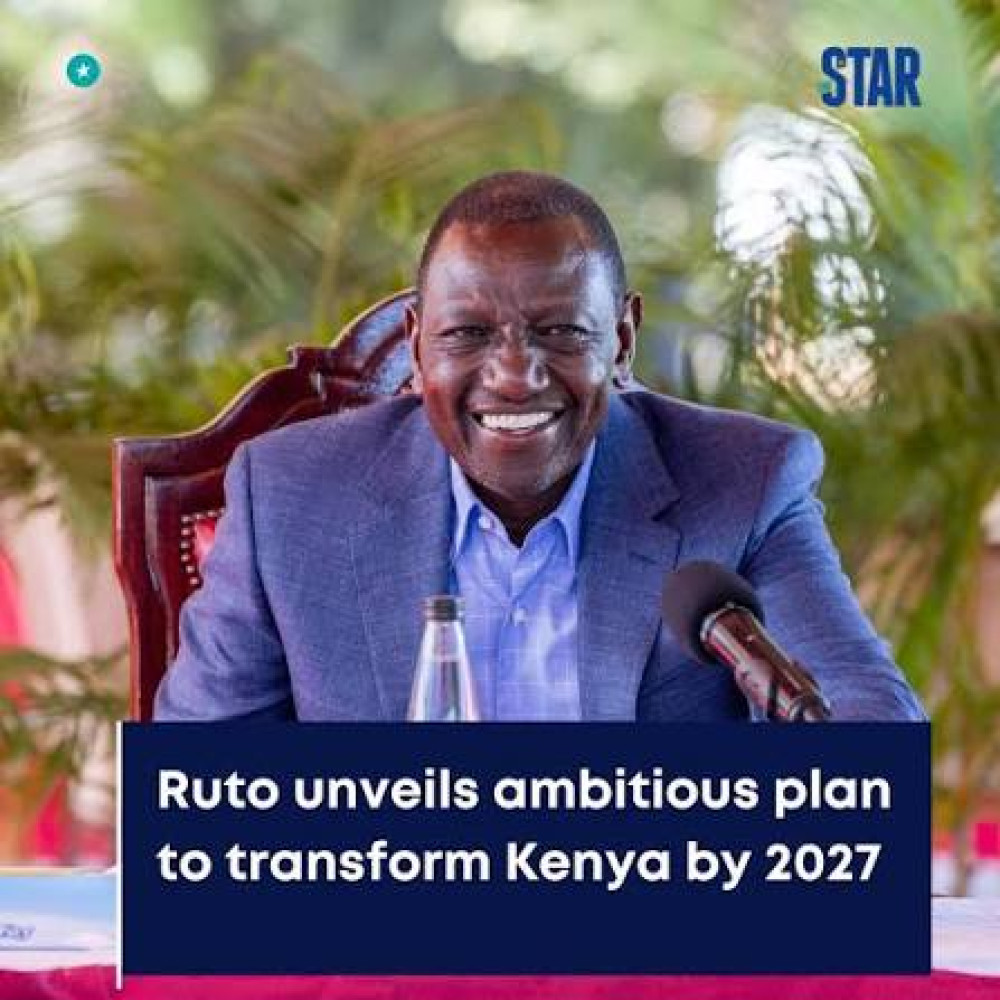 Kenya Unveils Economic Blueprint to be at Par with Advanced  Countries