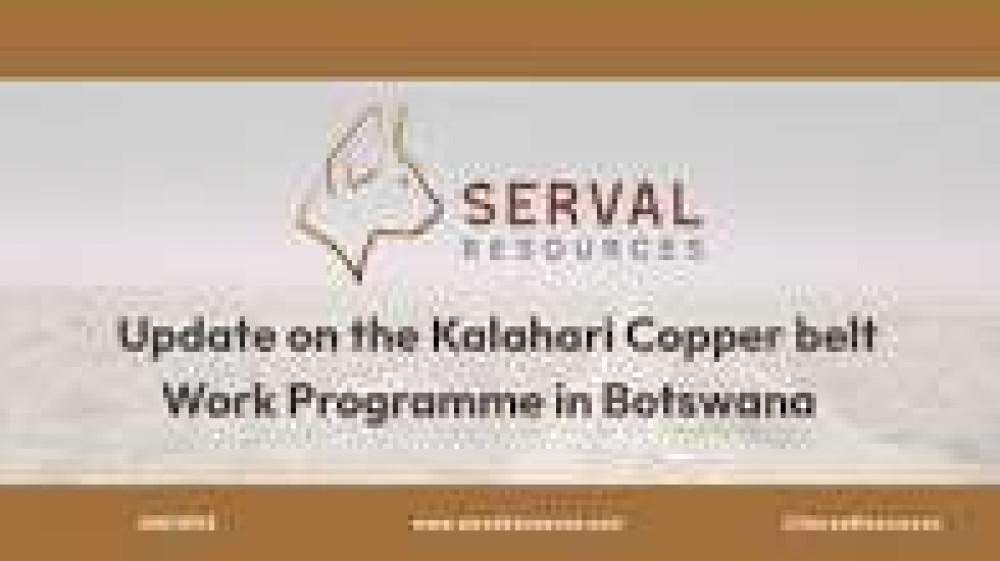 Serval Resources Completes Surveys at Botswana Copper Prospects